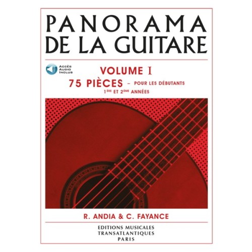 9781785589133ETR003000 Panorama De La Guitare - Vol. 1