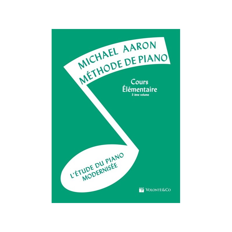 9788863880199VOLMB21 Méthode de Piano - Cours Élémentaire 3ème Volume