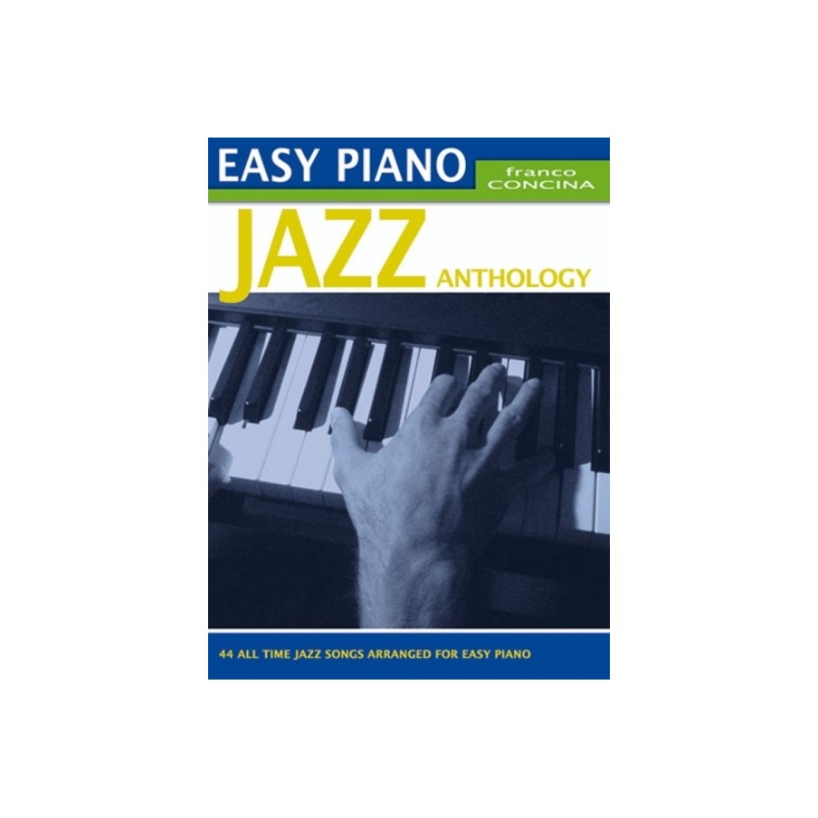 9788863883909VOLMB396 Easy Piano Jazz Anthology
