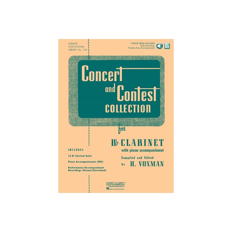 0000004062929HL04002511 Concert and Contest Collection for Clarinet