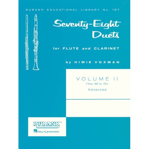 0000004060864HL04471050 78 Duets for Flute and Clarinet Vol. 2