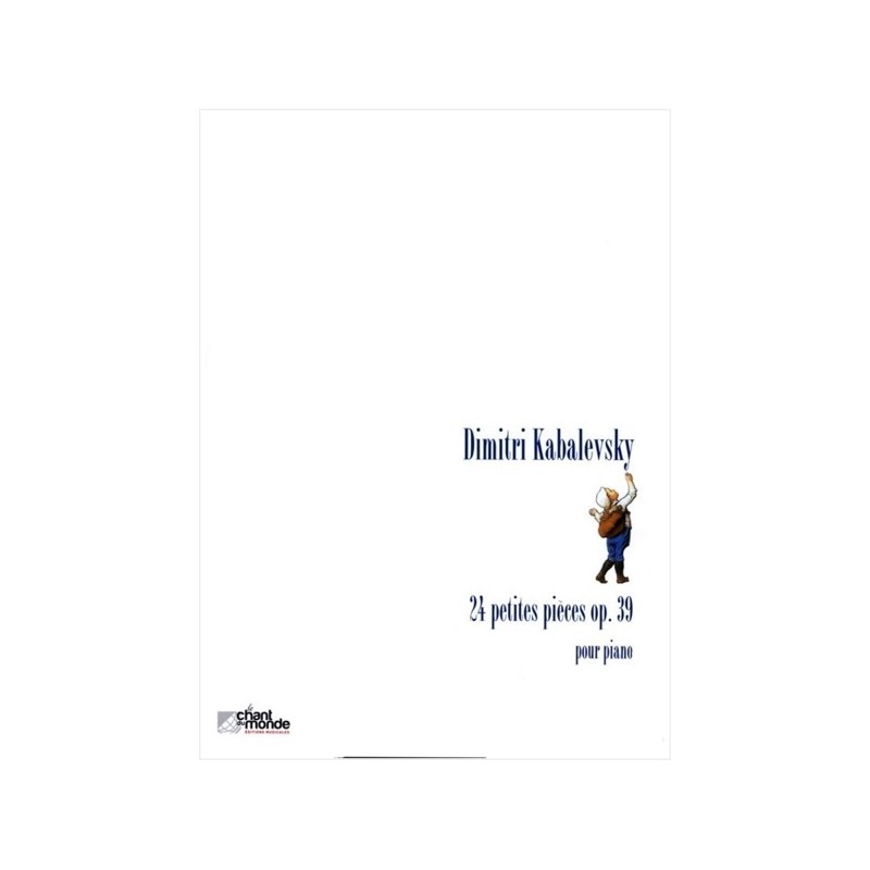 9790201641485CDMAJ42 Vingt-quatre petites pièces, op. 39