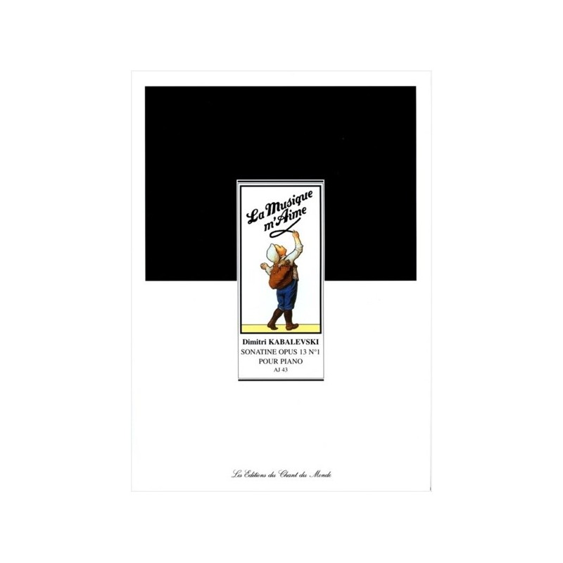 9790201641508CDMAJ43 Sonatine op. 13 No. 1