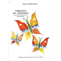 9790201641539CDMAJ45 Tableaux de l'enfance op. 27