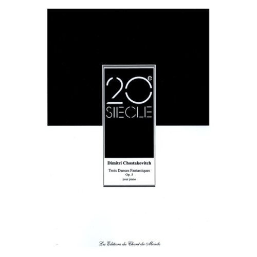 9790201646473CDMPN131 3 Danses Fantastiques Op.5