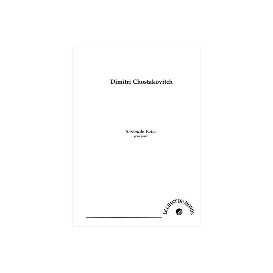 9790201646763CDMPN4031 Serenade Valse