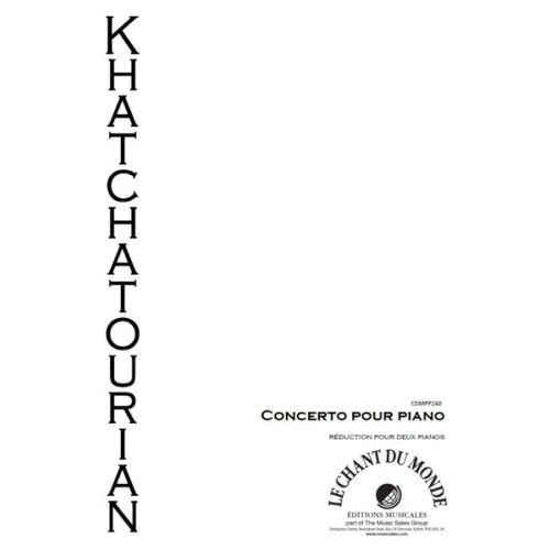 9790201649412CDMPP260 Concerto Pour Piano Et Orchestre