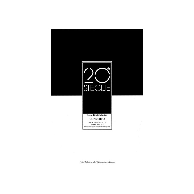 9790570690084CDMVC550 Concerto Pour Violoncelle et Orchestre