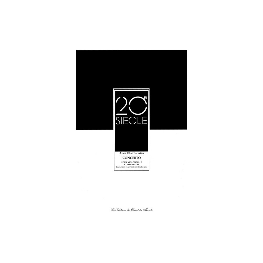 9790570690084CDMVC550 Concerto Pour Violoncelle et Orchestre