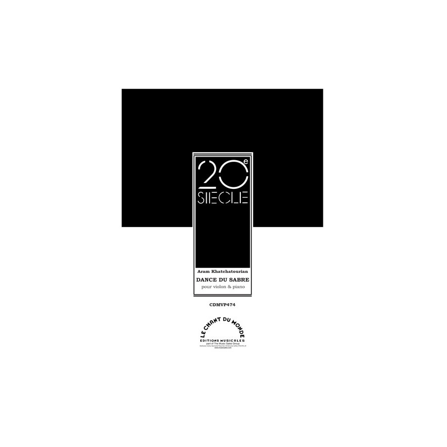 9790570691319CDMVP474 La Danse Du Sabre