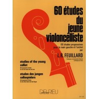 9790231705416DEL315 60 Etudes Jeune Violoncelliste