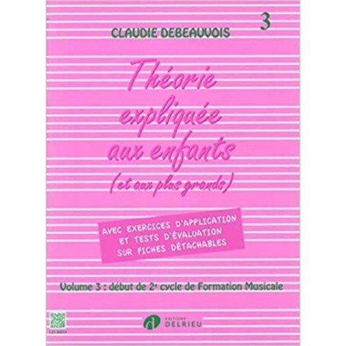 9790231700183DEL40018 Théorie expliquée aux enfants Vol.3