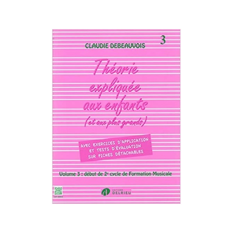 9790231700183DEL40018 Théorie expliquée aux enfants Vol.3