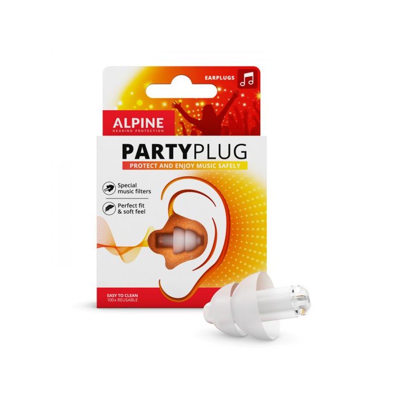 Bouchon d'oreille / Filtre Auditif PartyPlug - ALPINE