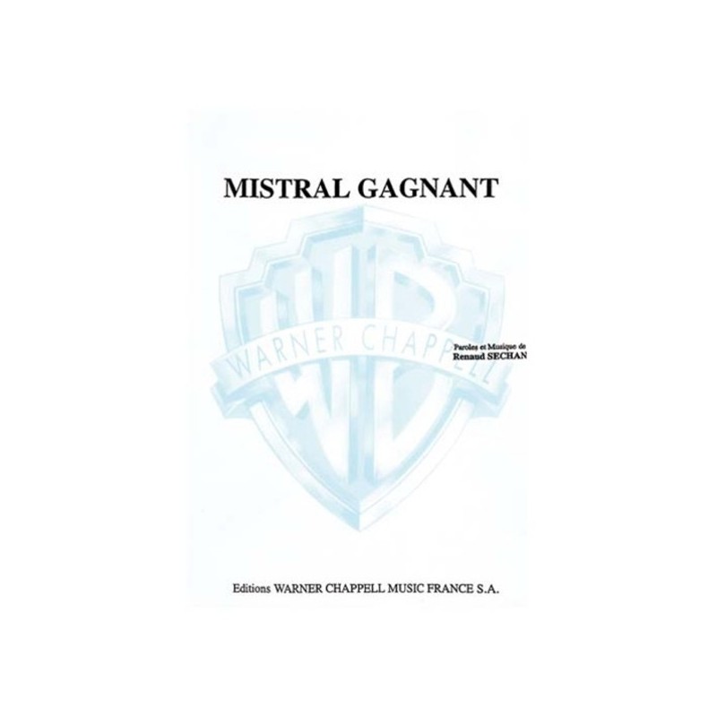 9788872079034CARMF132 Mistral Gagnant - titre seul