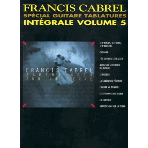 9788882917593CARMF1584 Intégrale Volume 5 Spécial Guitare Tablatures