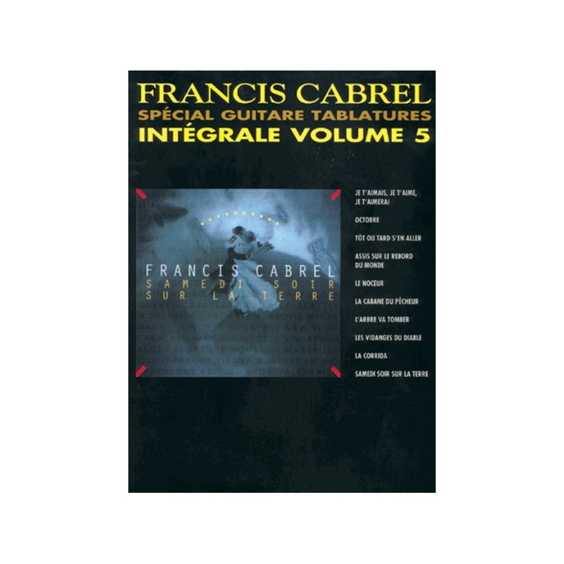 9788882917593CARMF1584 Intégrale Volume 5 Spécial Guitare Tablatures