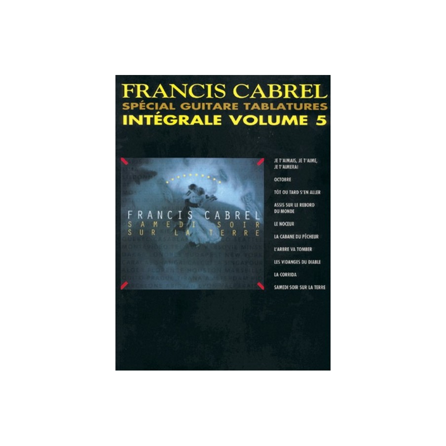 9788882917593CARMF1584 Intégrale Volume 5 Spécial Guitare Tablatures