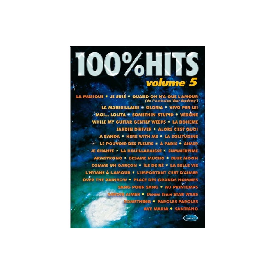 9788850702329CARMF1782 100% Hits, Volume 5
