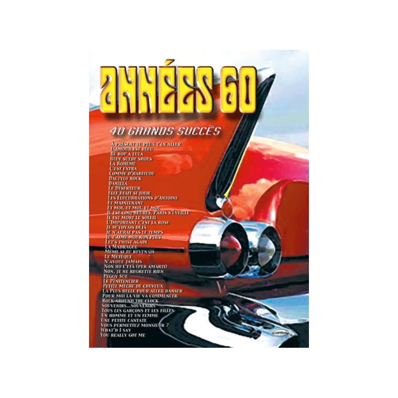 9788850703180CARMF1803 Annees 60, 40 grands succes