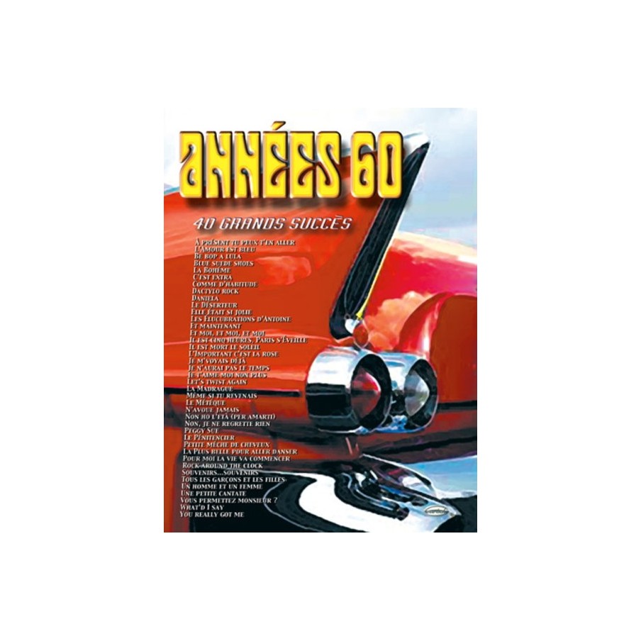 9788850703180CARMF1803 Annees 60, 40 grands succes