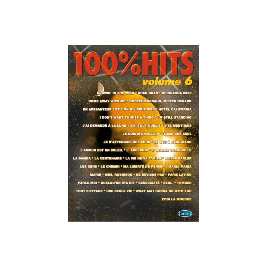 9788850704682CARMF1858 100% Hits, volume 6