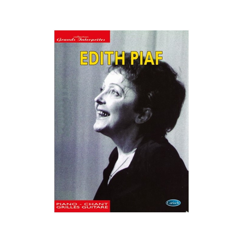 9788850705474CARMF1864 Edith Piaf - Collection Grands Interprètes