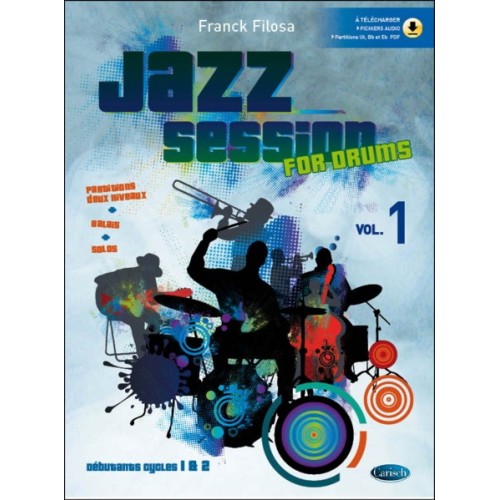 9788850716487CARMF2095 Franck Filosa: Jazz Session - Vol. 1