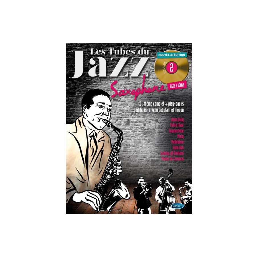 9788850729166CARMF2386 Les Tubes Du Jazz Saxophone Volume 2