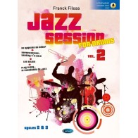 9790052000110CARMF2833 Jazz session for drums vol. 2