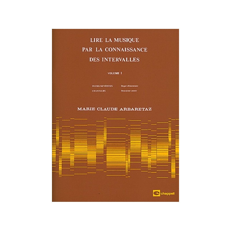 9788882913533CARMF523 Lire la musique par la connaissance Vol. 1