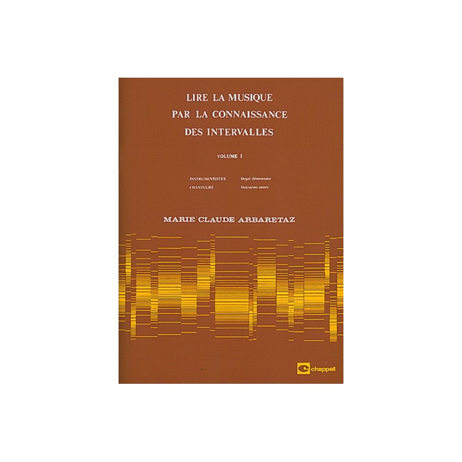 9788882913533CARMF523 Lire la musique par la connaissance Vol. 1