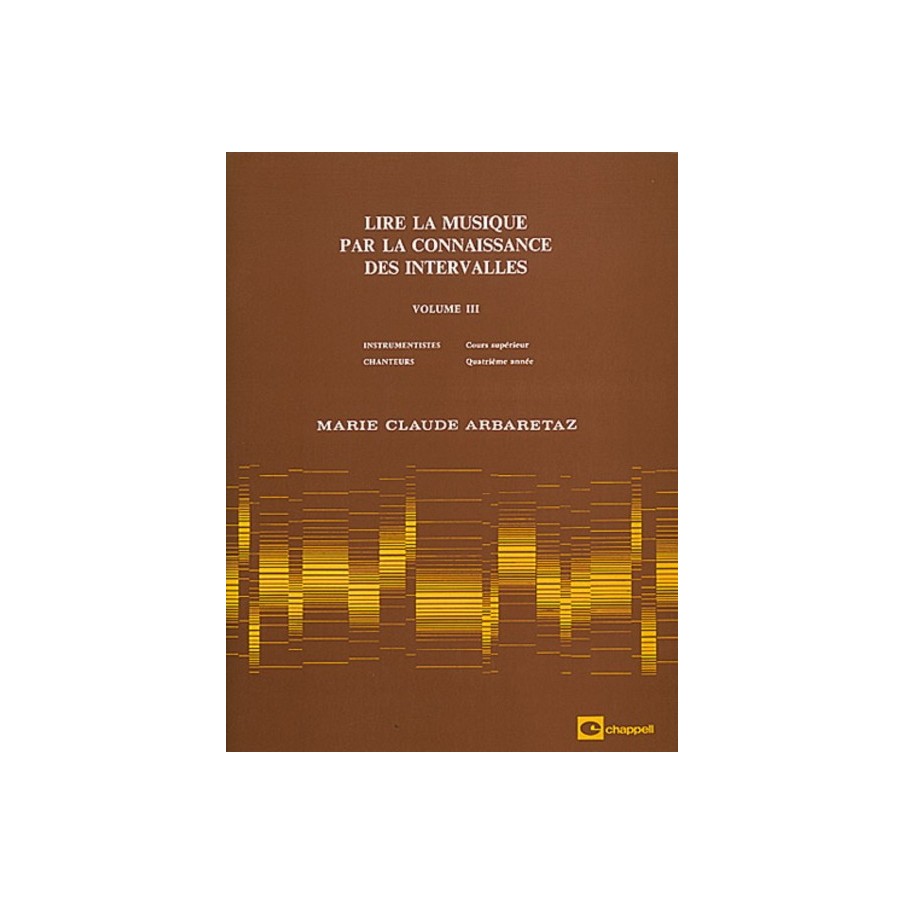 9788882917876CARMF524 Lire la musique par la connaissance vol. 3