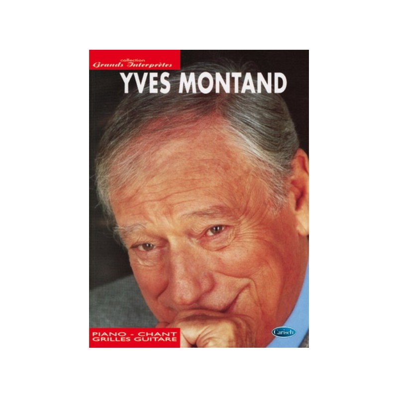 9790231101058CARMF734 Yves Montand: Collection Grands Interprètes