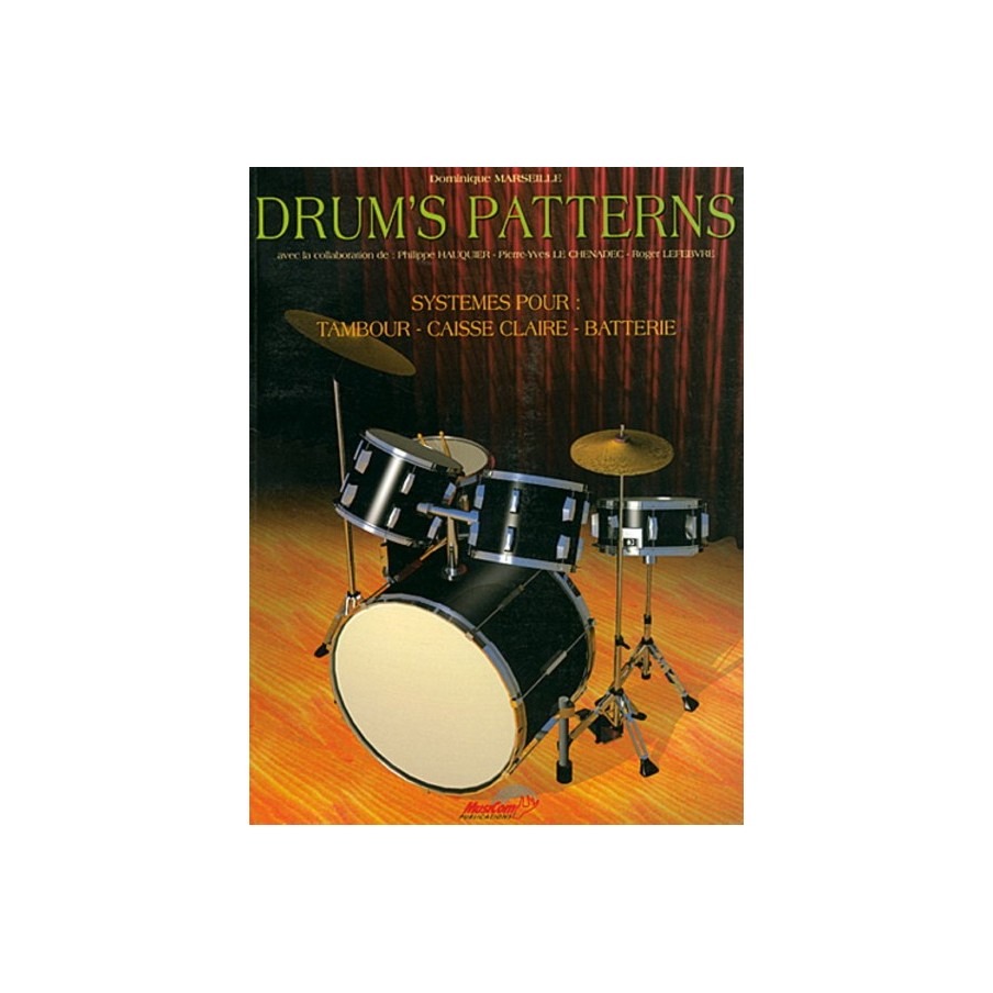 9790231102413CARMF809 Drum's Patterns