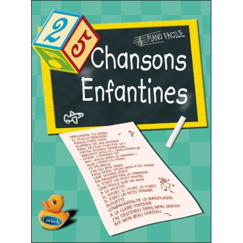 9790231100082CARMF837 25 Chansons Enfantines
