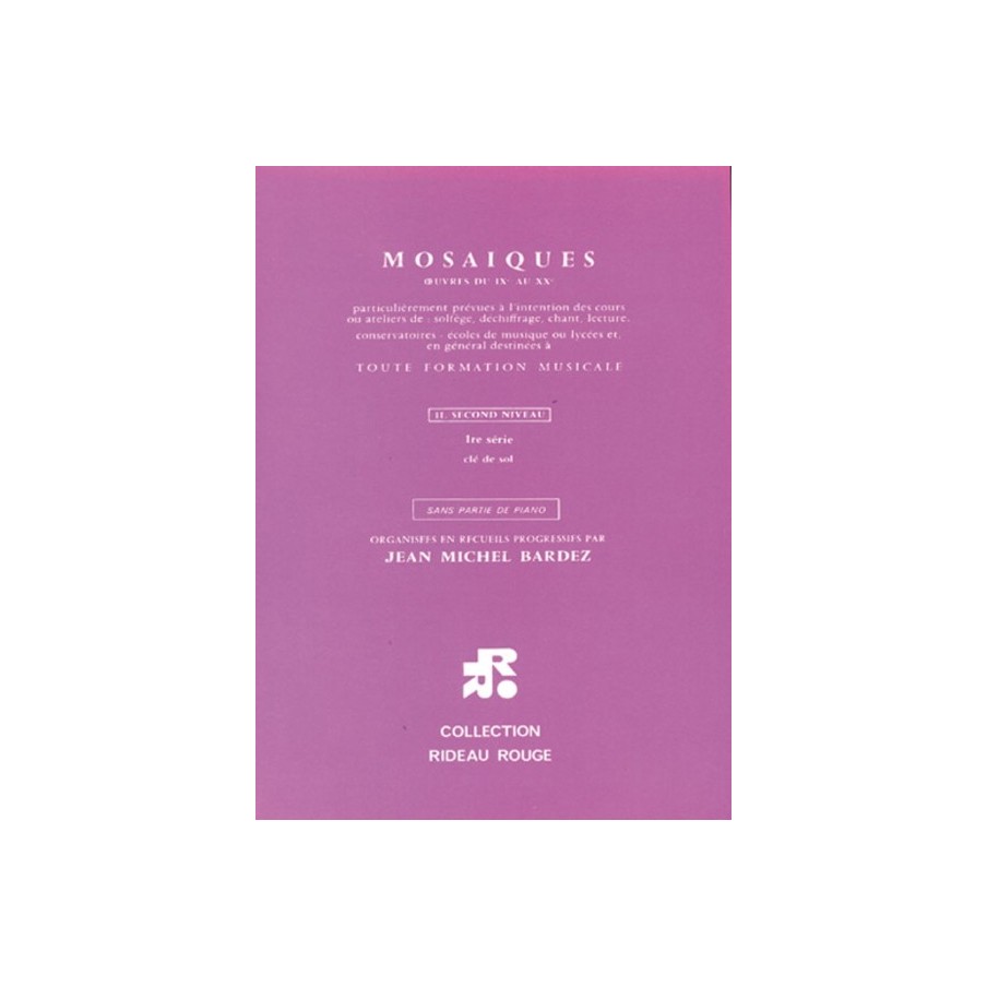 9788850729623CARMF996 Mosaïques 2ème Niveau - 1ère Série