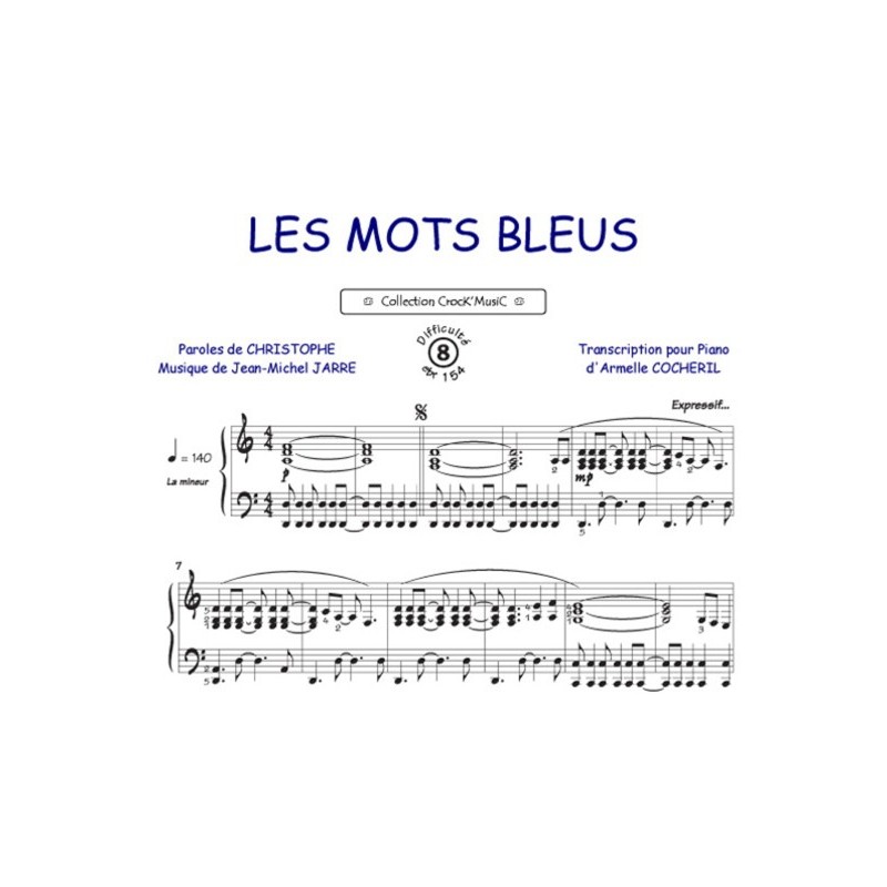 9790560153551EBR154 Les mots bleus