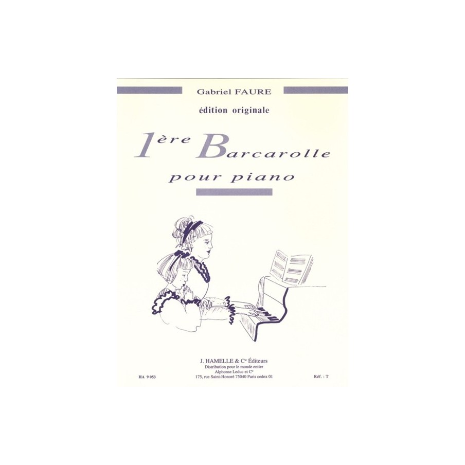 9790230790536ALHA09053 Barcarolle No.1 In A Minor Op.26