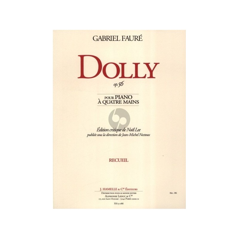 9790230790864ALHA09086 Dolly Suite Op.56