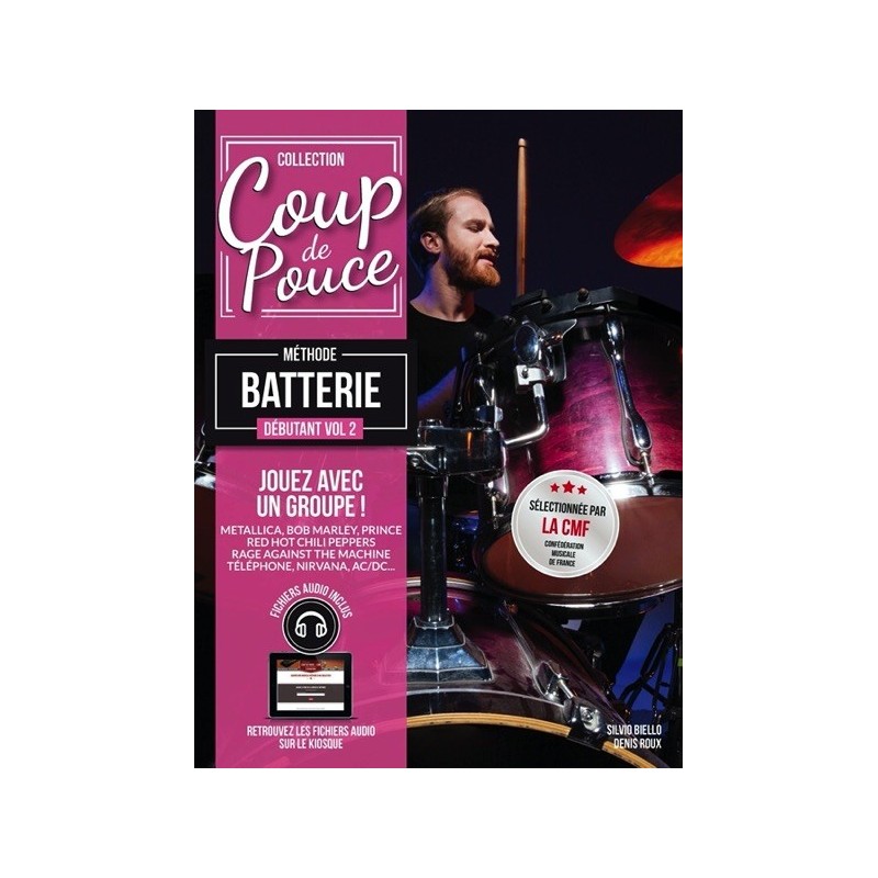 9790707006160979070700616CARMF922 Coup de pouce 2 Debutant Batterie