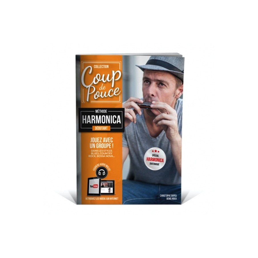9790707006078CARMF923AO Coup De Pouce Debutant Harmonica