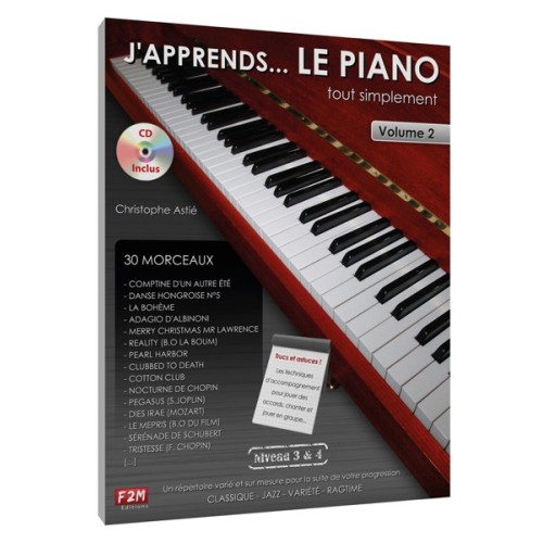 9782953817829F2M03 J'apprends le Piano... tout simplement Vol 2