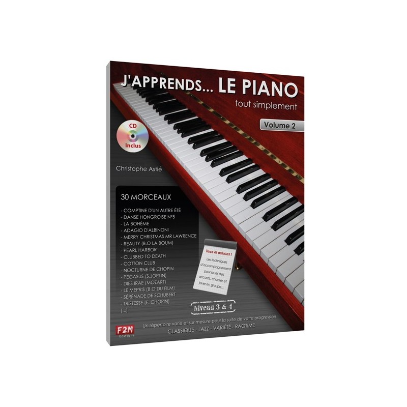 9782953817829F2M03 J'apprends le Piano... tout simplement Vol 2