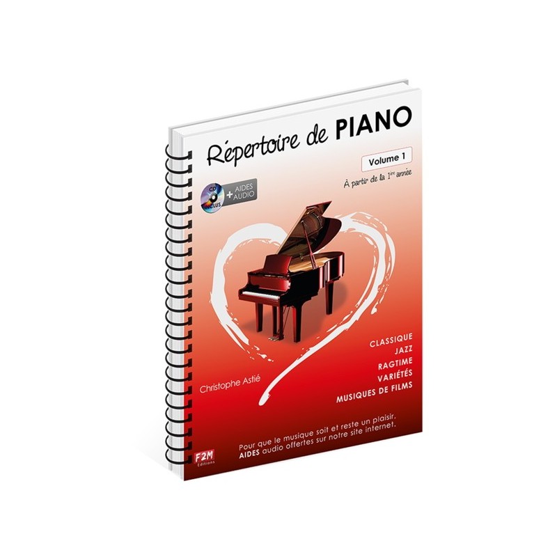 9782953817850F2M05 Répertoire de Piano... Vol 1