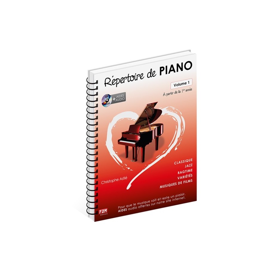 9782953817850F2M05 Répertoire de Piano... Vol 1