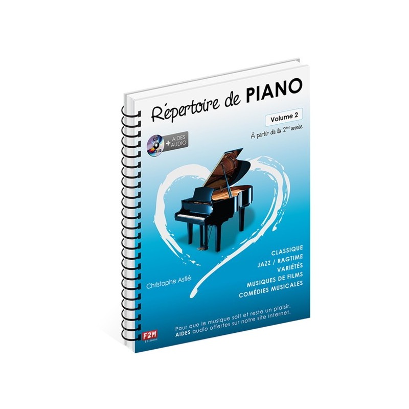 9782953817881F2M09 Répertoire de Piano... Vol 2