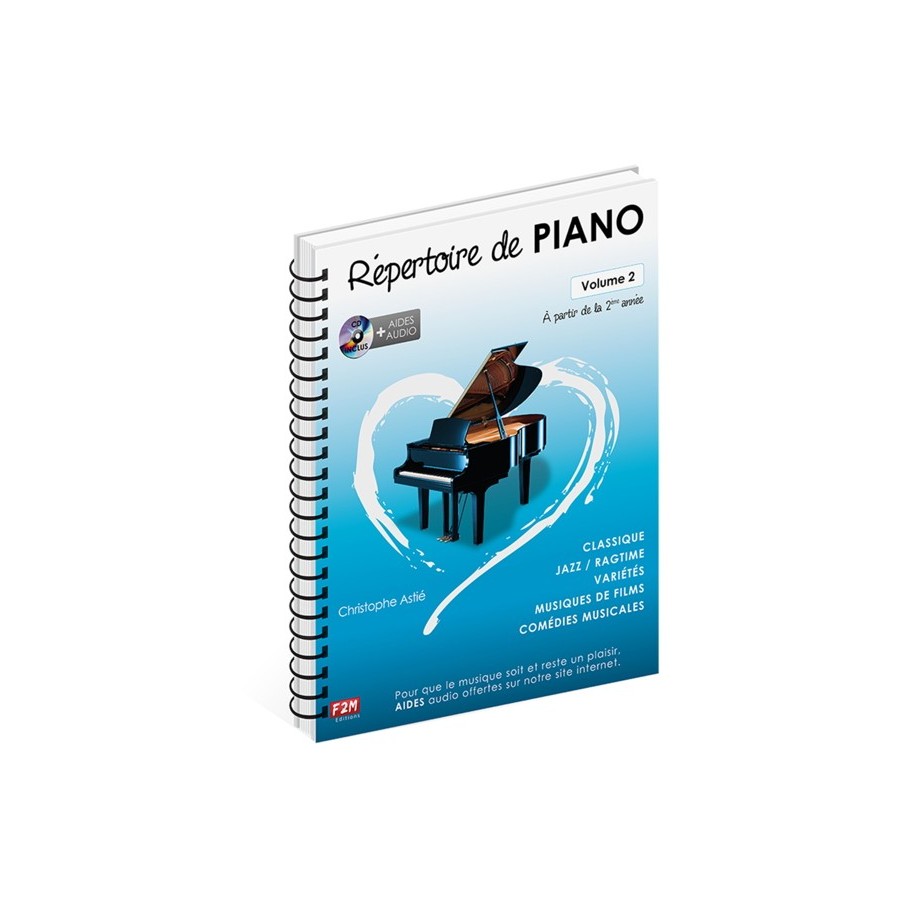 9782953817881F2M09 Répertoire de Piano... Vol 2