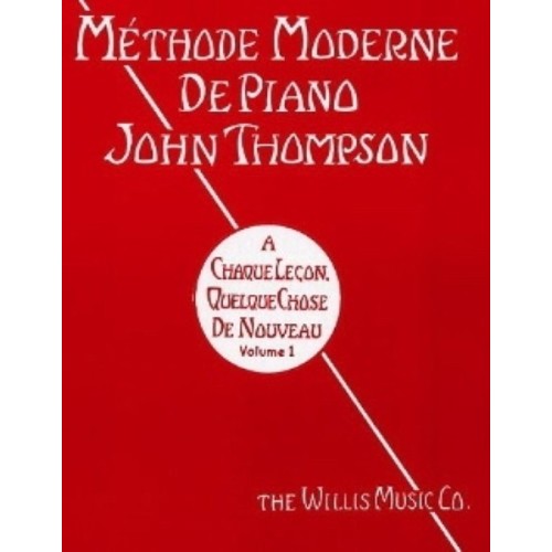 5020679508619EMF100100 Méthode Moderne de Piano John Thompson Volume 1