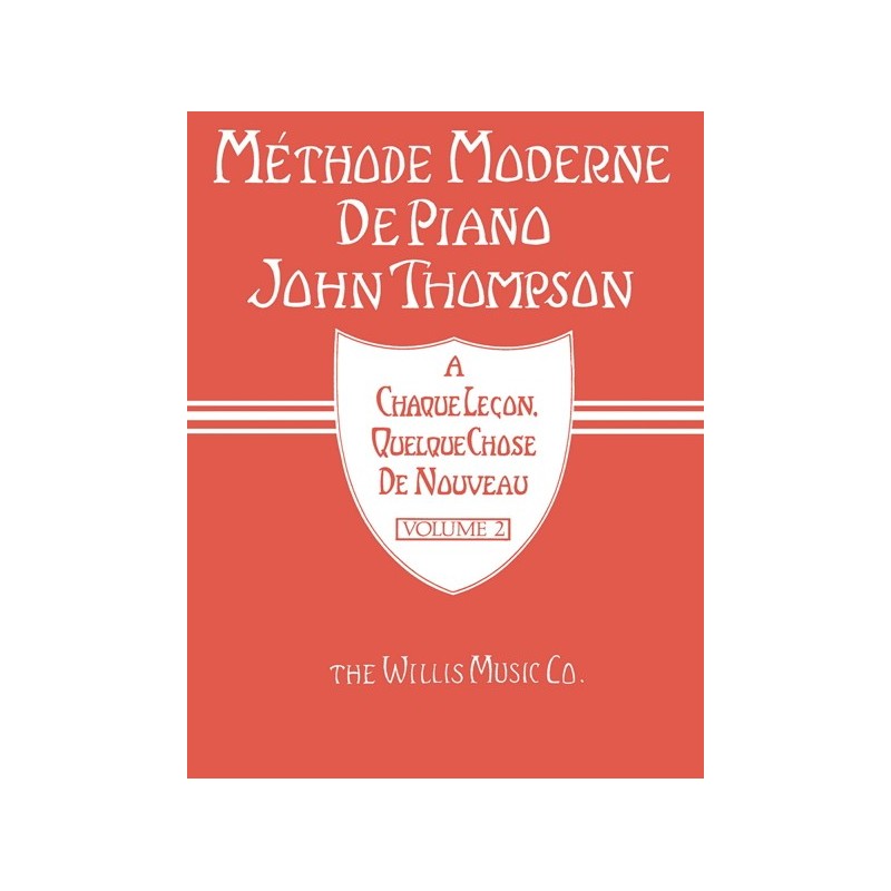 5020679508626EMF100111 Méthode Moderne de Piano John Thompson Volume 2